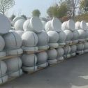 广西 白麻花岗岩石材圆球，石球，挡车球，隔离球，景观石球，风水球等