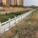 广西 白麻河道栏杆效果展示图