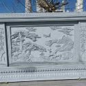广西 芝麻白大型照壁，屏风，影壁