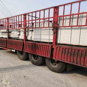 广西 白麻荔枝面外墙干挂，工厂装车日常