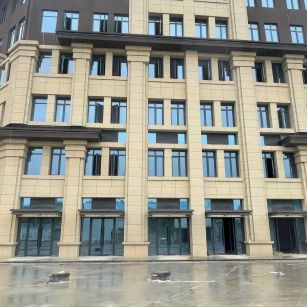 广西 黄金麻花岗岩荔枝面小区外墙干挂