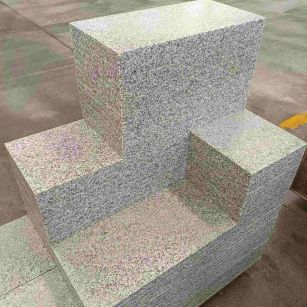 广西 白麻花岗岩荔枝面地铺石