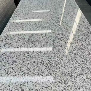 广西 白麻花岗岩光面毛板