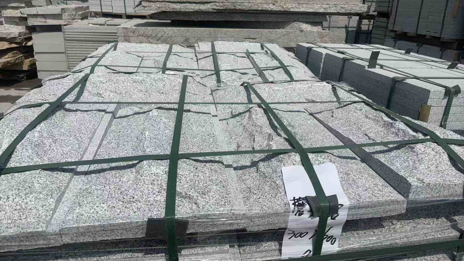 广西 芝麻白蘑菇石成品