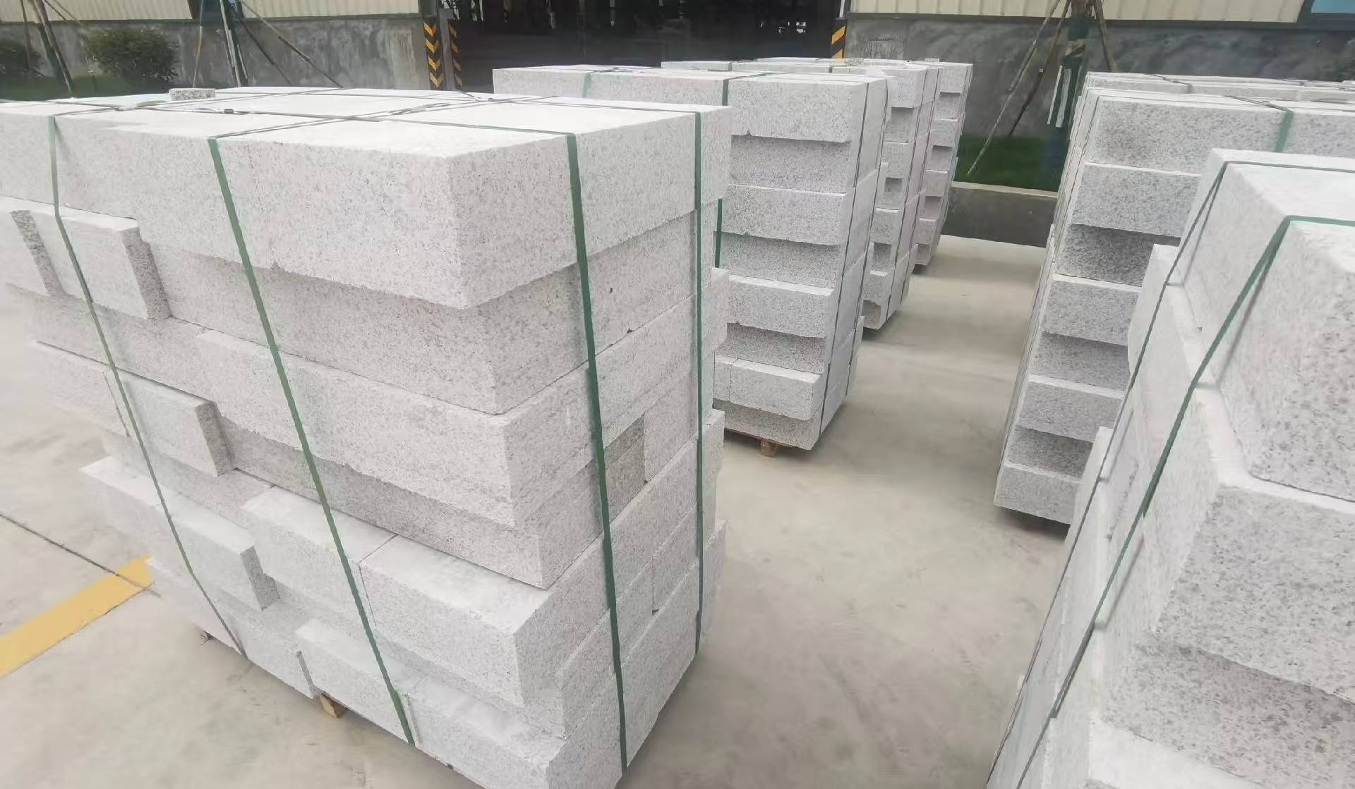 广西 白麻花岗岩路沿石，立缘石，平缘石，路牙石，道牙石，马路牙子等